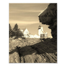 Pemaquid Point Lighthouse 23 Photographic Print