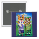 Pembroke Welsh Corgi Button Pins