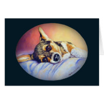Pembroke Welsh Corgi Greeting Card