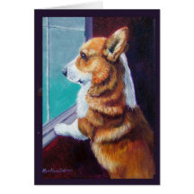 Pembroke Welsh Corgi Card