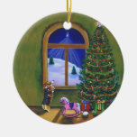 Pembroke Welsh Corgi Circle Ornament