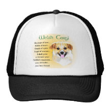Pembroke Welsh Corgi Gifts Mesh Hats