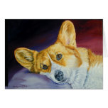 Pembroke Welsh Corgi Greeting Card