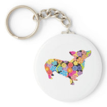 Pembroke Welsh Corgi Keychain