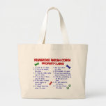 PEMBROKE WELSH CORGI Property Laws 2 Tote Bag