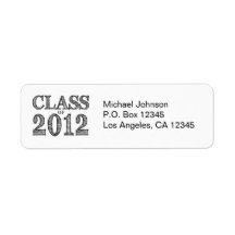 Pen Sketch Class of 2012 Labels