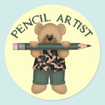 Pencil Artist stickers