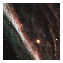 Pencil Nebula Remnants of Exploded Star NGC 2736 Photo