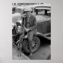 Pencil Salesman, 1930s Poster