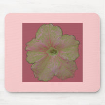 Pencil Sketch Petunia Mousepad