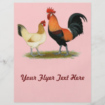 Penedesenca Chickens Custom Flyer