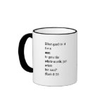 Pengi Apados Happily Bankrupt mug