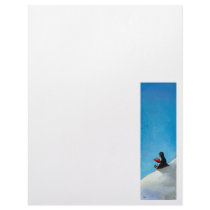 Penguin art fun cute bird in glasses reading book
