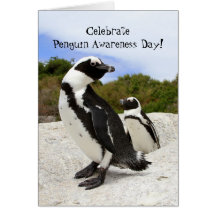 Penguin Awareness Day, January 20th Card