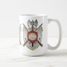 Penguin Battle Crest Coffee Mug