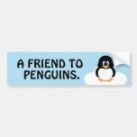 Penguin Bumper Sticker