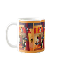 Penguin Cafe Coffee Mugs