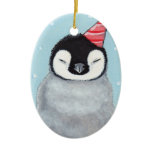 Penguin Chick in a Party Hat