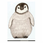 penguin chick photo sculptures