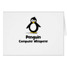 Penguin Computer Whisperer Card