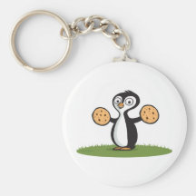 Penguin Cookies Key Chain