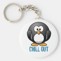 Penguin (customize the text) keychains