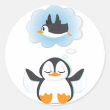 Penguin Dreams Sticker