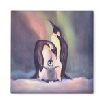 PENGUIN FAMILY by SHARON SHARPE Refrigerator Magnets