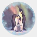PENGUIN FAMILY by  SHARON SHARPE Stickers