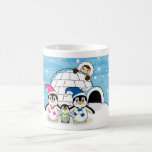 Penguin Family & Eskimo Mug