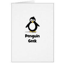 Penguin Geek Cards