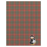 penguin girl holding snowflake personalized letterhead