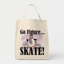 Penguin Go Figure Skate T-shirts and Gifts Bags