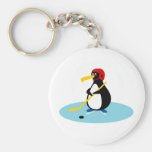 Penguin Hockey Keychains