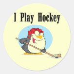 Penguin Hockey Tshirts and Gifts Stickers