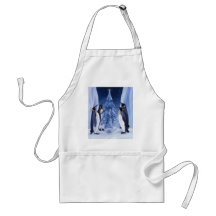 Penguin Holiday Apron