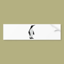 penguin icon bumper stickers