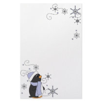 Penguin in Awe Stationery