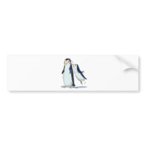 PeNgUiN KiSS Bumper Stickers
