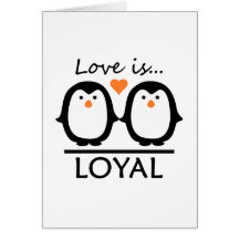 Penguin Love Greeting Card
