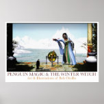 Penguin Magic and The Winter Witch posters