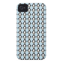 Penguin Pattern iPhone 4 Case-Mate Cases