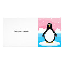 Penguin Photocard Personalized Photo Card