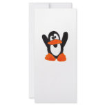 Penguin Rack Card Template