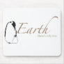 Penguin saves Earth Mouse Pad