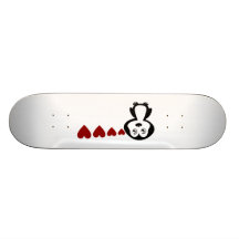 Penguin Sees Love I Skate Deck