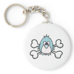 penguin Skull and Crossbones Key Chain