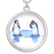 pEnGuIn tEaRs Necklaces
