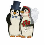 Penguin Wedding Acrylic Cut Outs