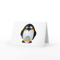 Penguin with Easter Egg Cards